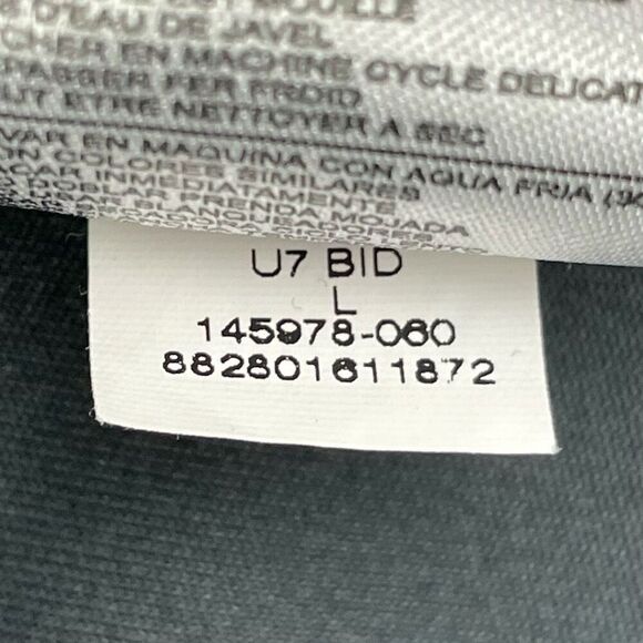 Vintage Nike T-Shirt Mens Large Grey‎ Y2K Vertical Stripe Performance Tee - Picture 7 of 10